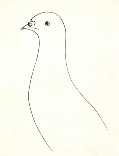Pablo Picasso (after) - "Pigeon" 1957 Offset Lithograph