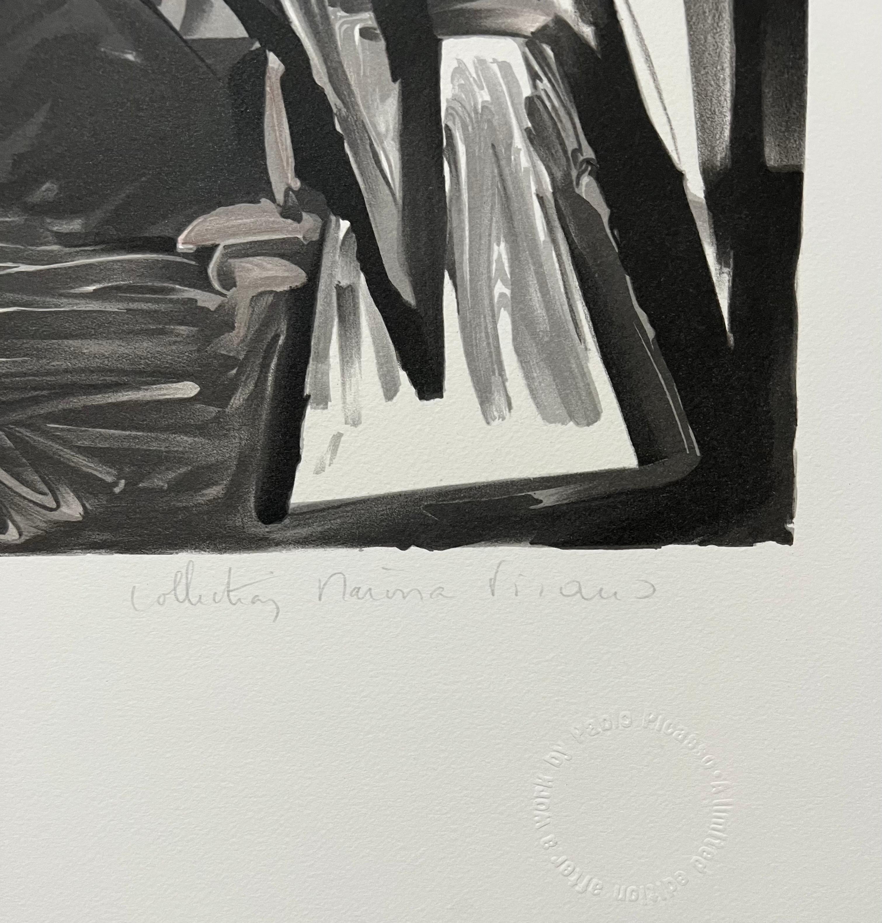 Pablo Picasso Estate Hand Signed French Expressionist Lithograph 