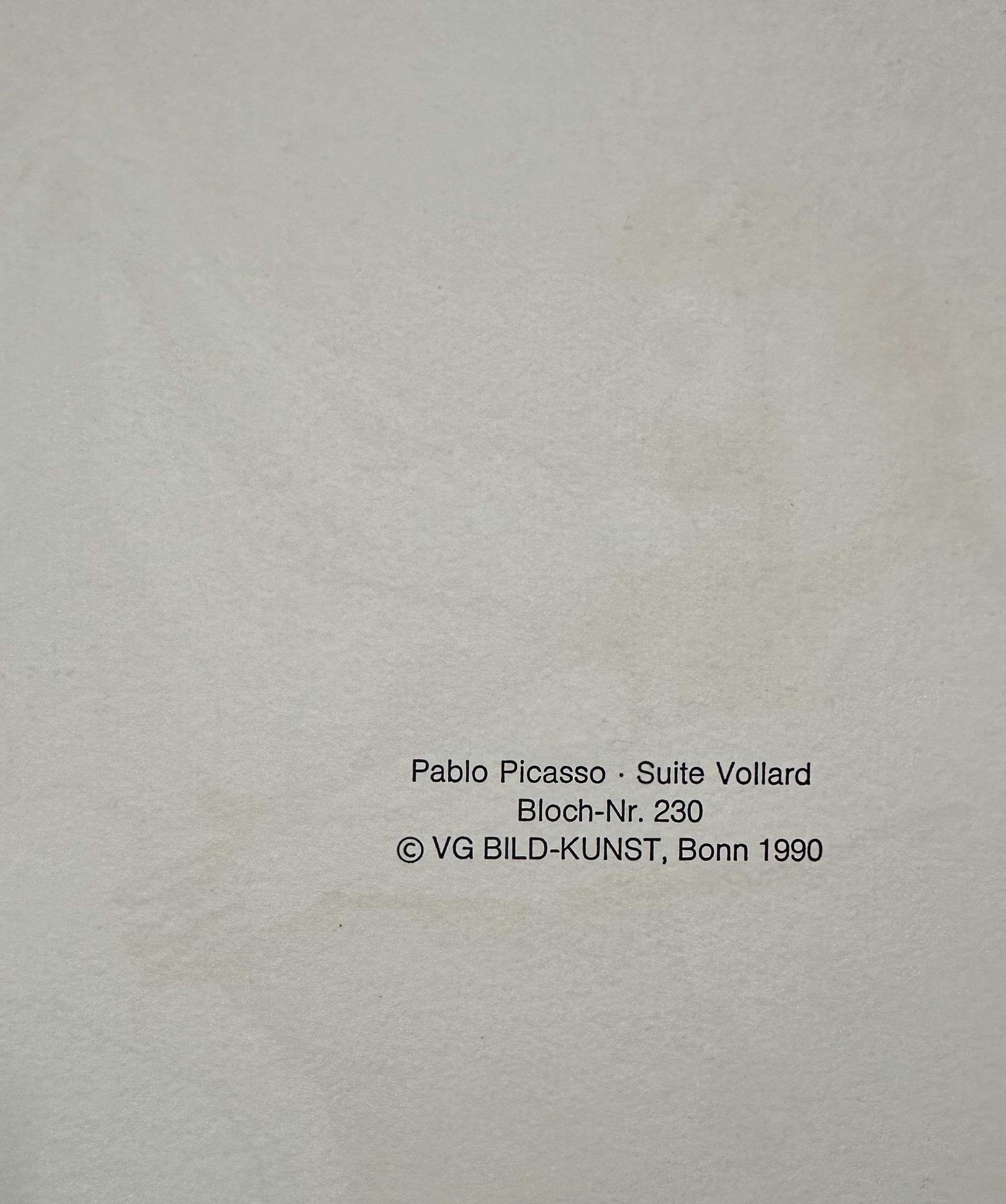Pablo Picasso, Faune dévoilant une Femme - Modern Print by (after) Pablo Picasso