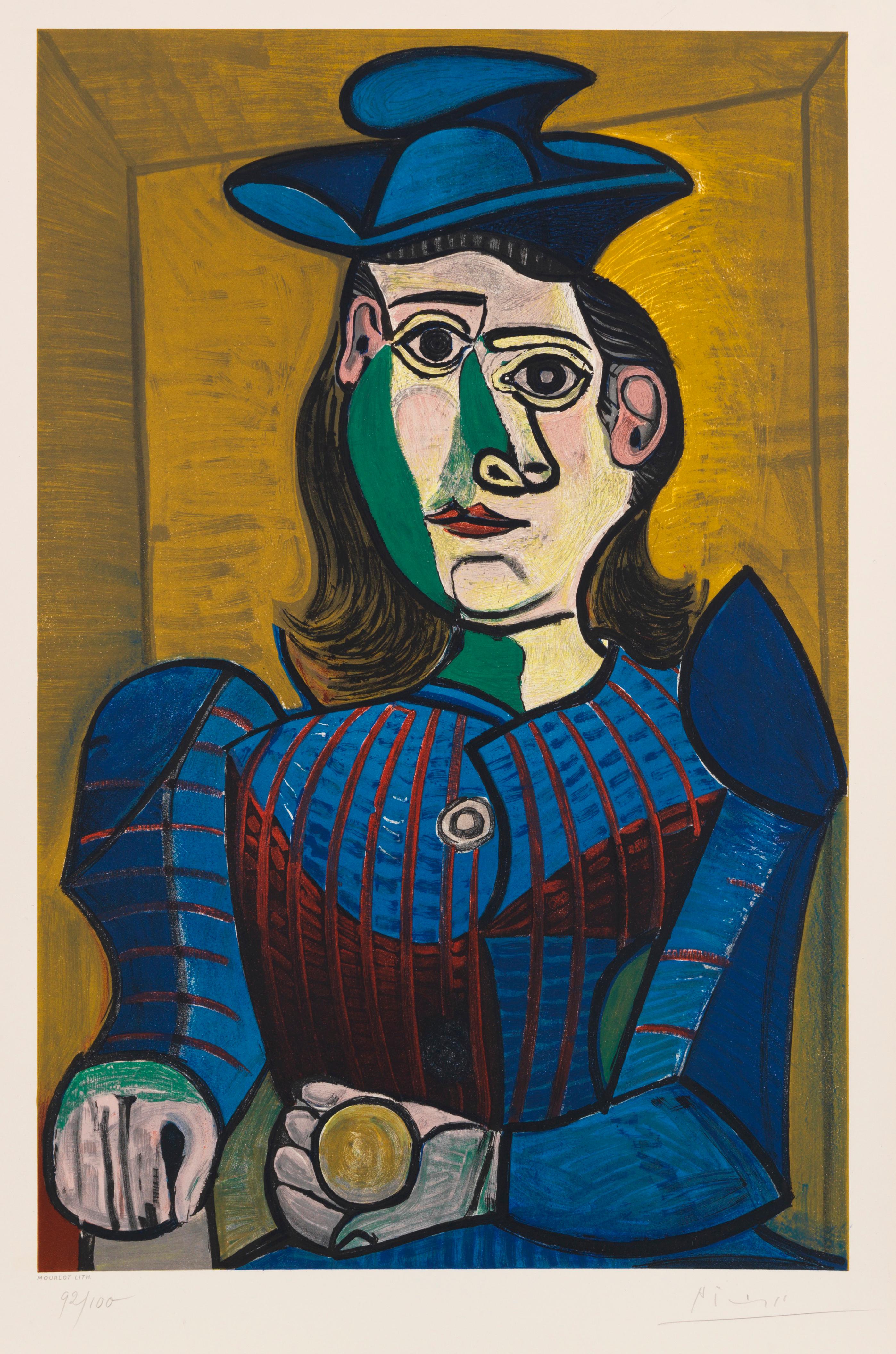 Pablo Picasso  „Femme assise“ (Dora Maar) – Print von (after) Pablo Picasso
