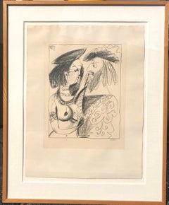 Pablo Picasso - Seigneur et Fille Litho