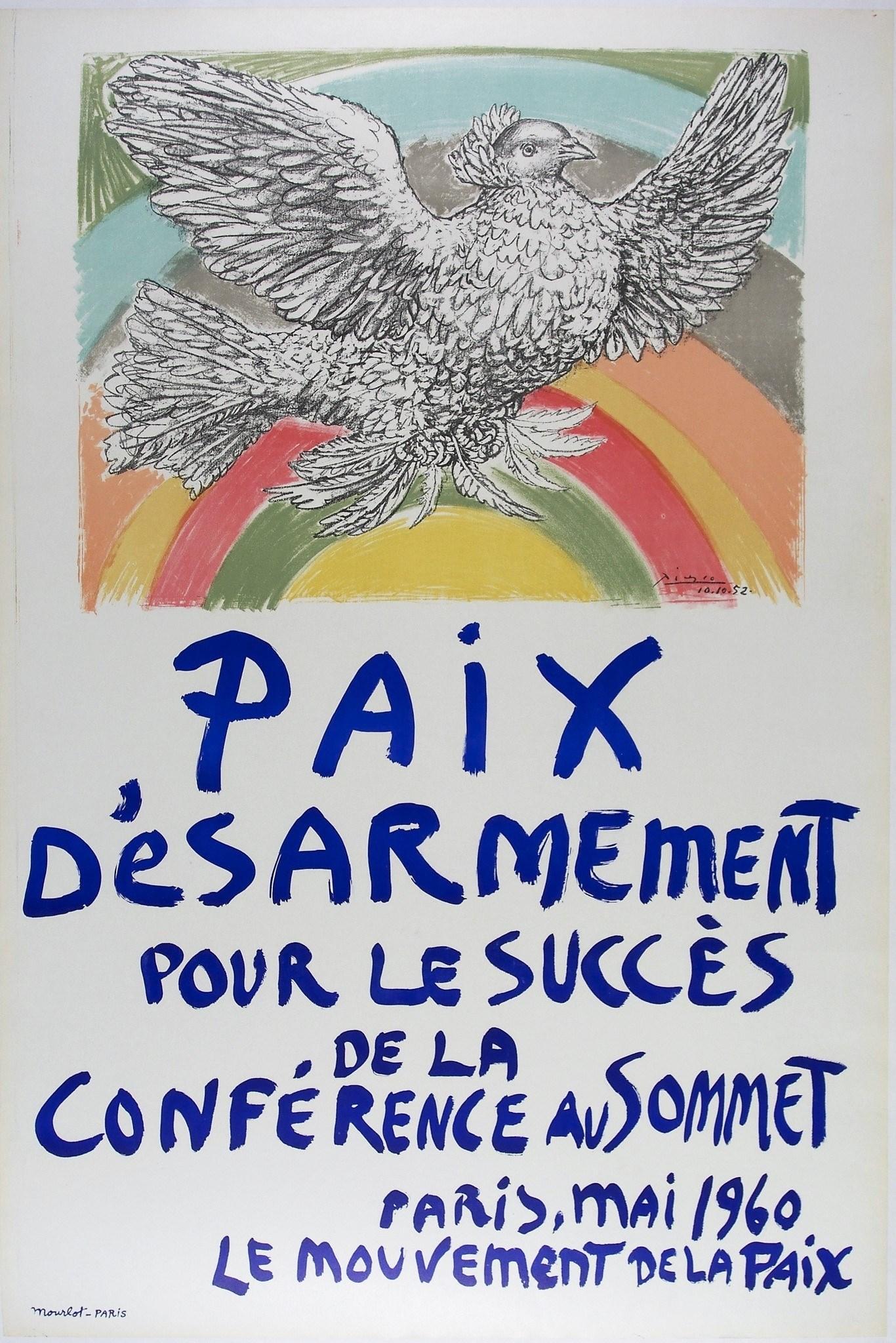 Paix d'Esarmement, Pablo Picasso - Print by (after) Pablo Picasso