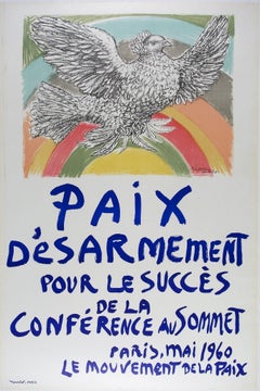 Paix d'Esarmement, Pablo Picasso