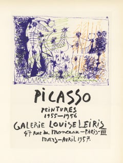Lithographieplakat „Peinture Louise Leiris“