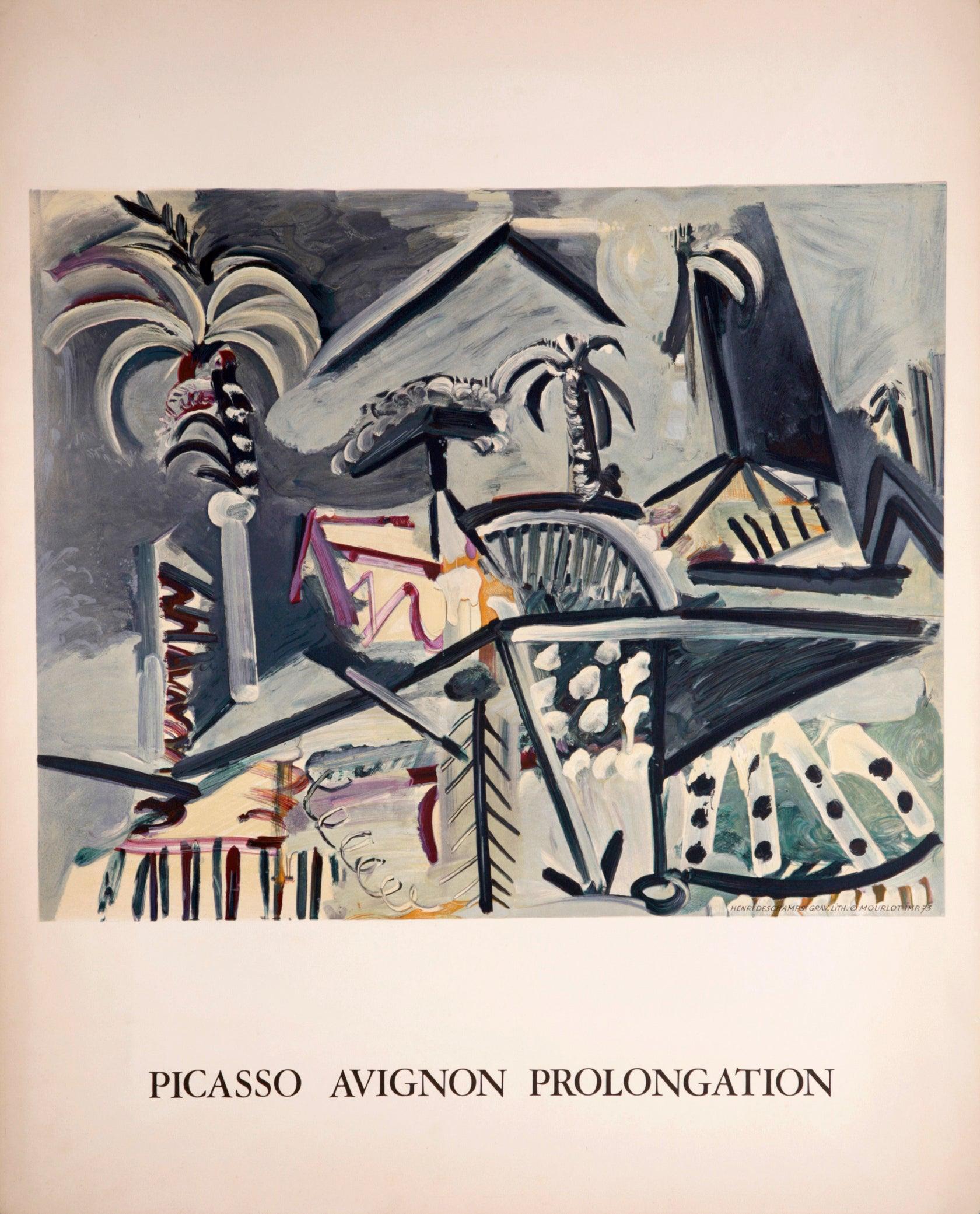 Picasso Avignon Prolongation von Pablo Picasso – Print von (after) Pablo Picasso