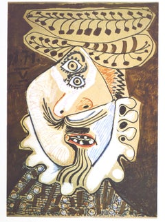 Picasso Vintage Exhibition Poster in Barcelona Sala Gaspar - 1974