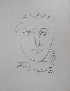 Portrait of Roby - Etching (Bloch #680)