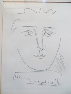 Pour Roby, 1950 Limited Edition Etching, Pablo Picasso