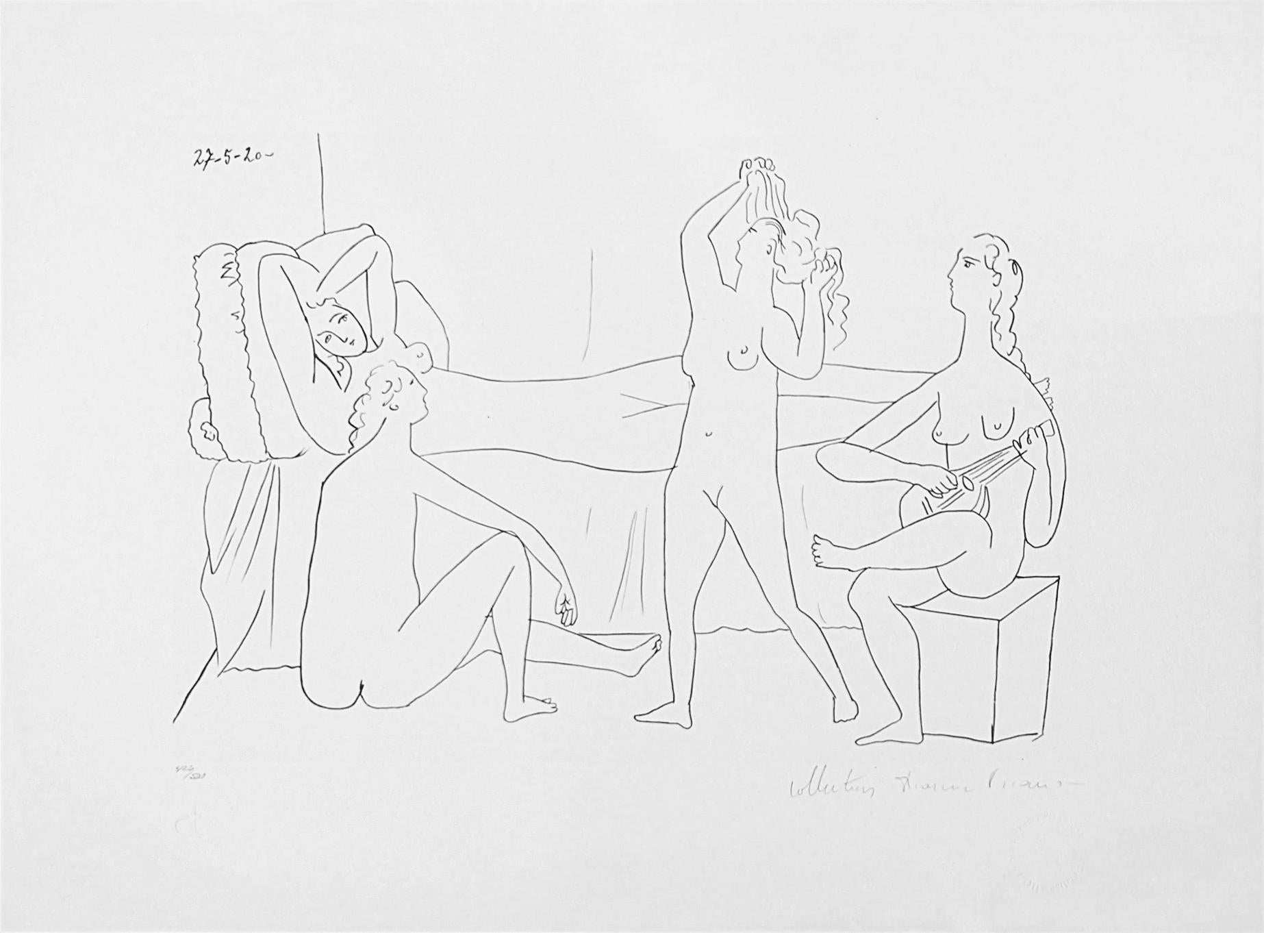QUATRE NUS AU HAREM