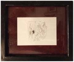 PABLO PICASSO EROTIC SERIES - Impression sur papier avec cadre, moderne