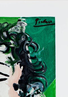 "Sixieme Biennale de Peinture, " Vintage Lithographic Poster