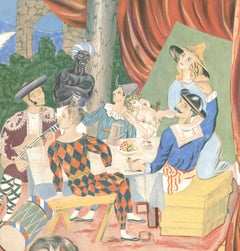 Stage set for Parade