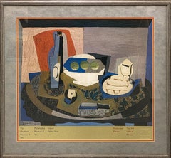 "Still Life With Biscuits" Framed Poster After Pablo Picasso 