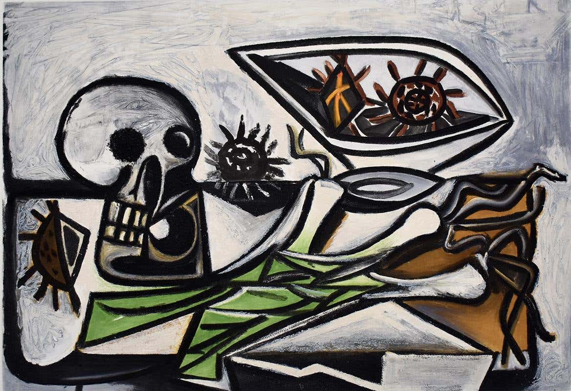 (after) Pablo Picasso - Still Life with Skull at 1stDibs | picasso ...