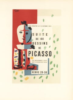 "Suite de 180 Dessins" lithograph poster
