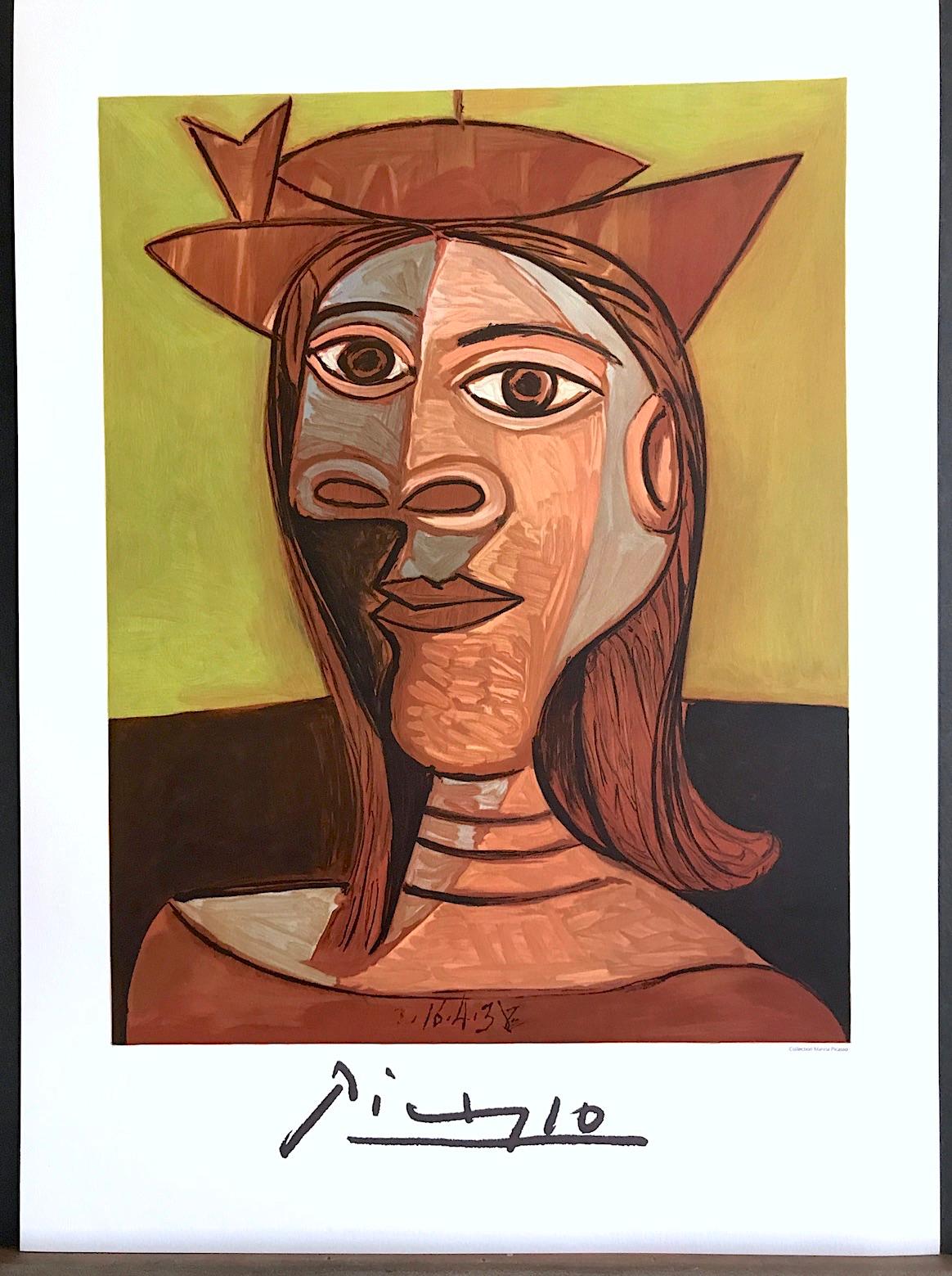 Künstler: Pablo Picasso, Nach, Spanier (1881 - 1973)
Titel: Tete de Femme , #26-2
Jahr des ursprünglichen Kunstwerks: 1938
Medium: Lithographie auf Coventry-Papier, 100% säurefrei
Auflage von 1000, nicht nummeriert, nachlassgeprüfte gedruckte