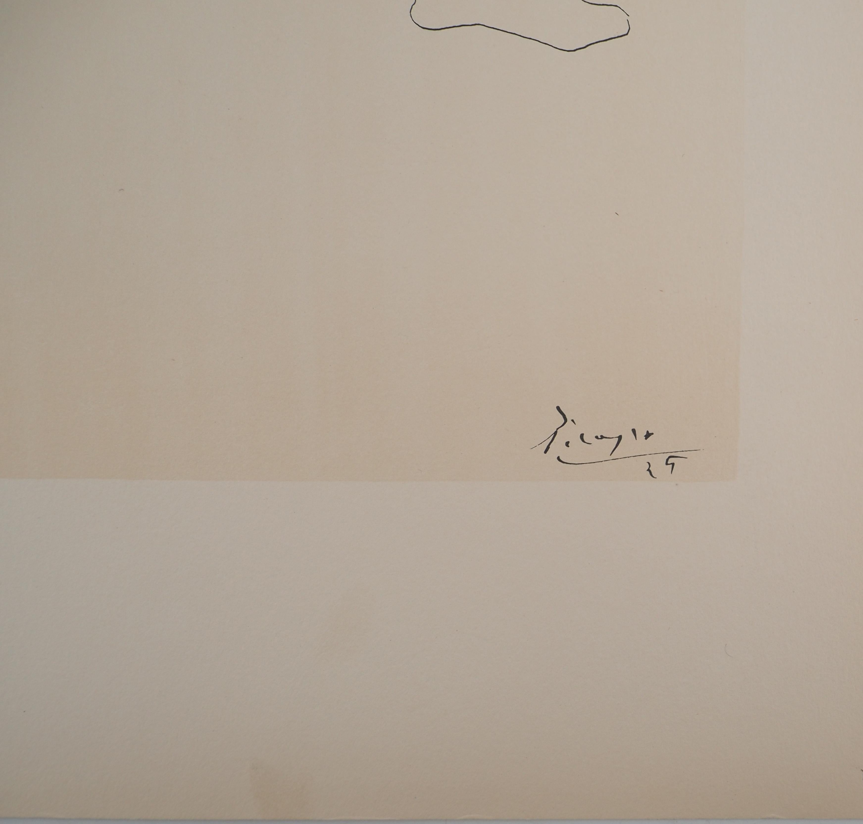 La danza - Litografia e stencil, firmato - Print di (after) Pablo Picasso