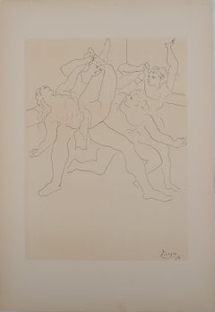 La danza - Litografia e stencil, firmato