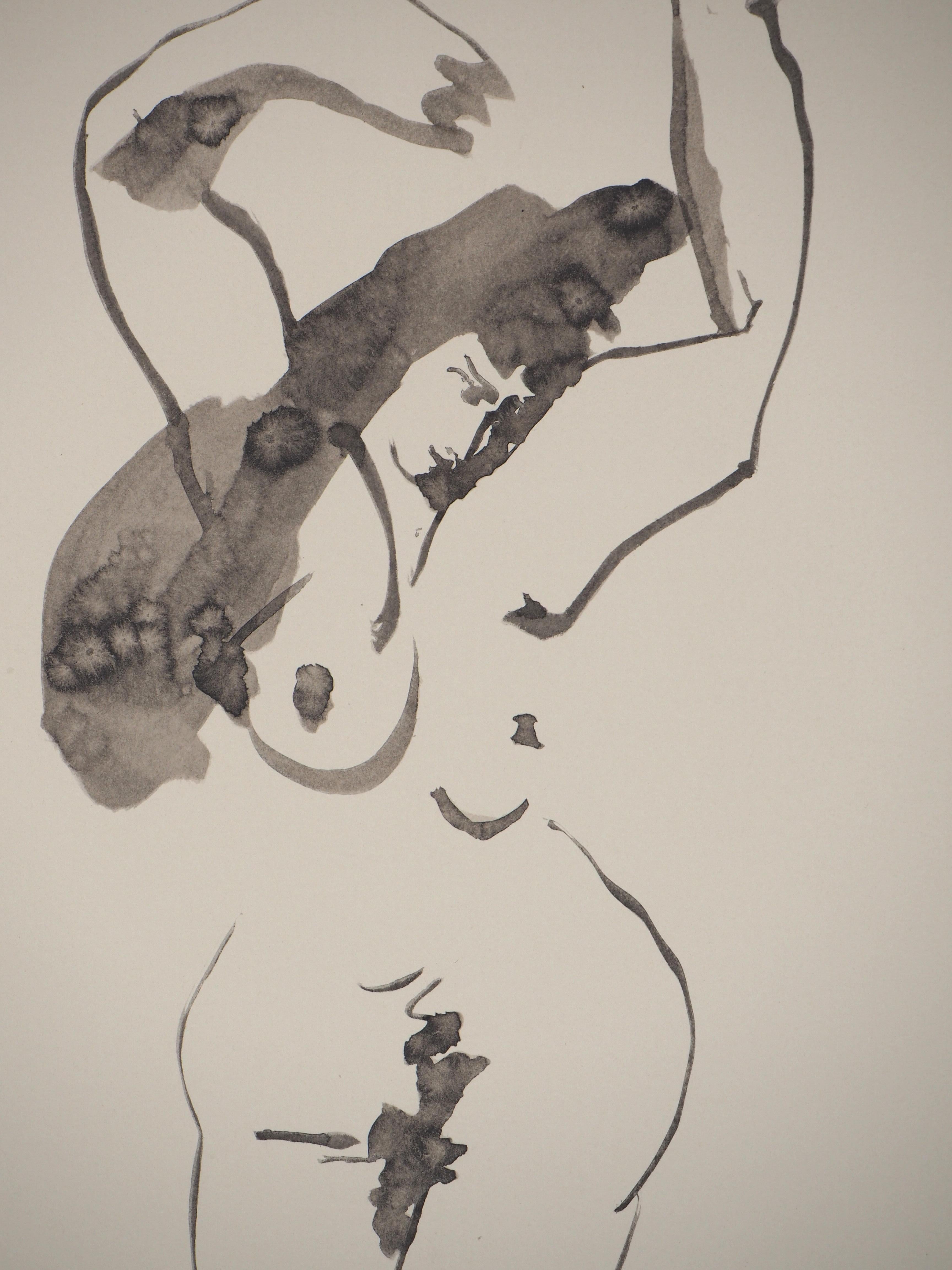 Toros : The Spanish Dancer - Lithograph, Limited 500 copies, 1960 - Beige Figurative Print by (after) Pablo Picasso