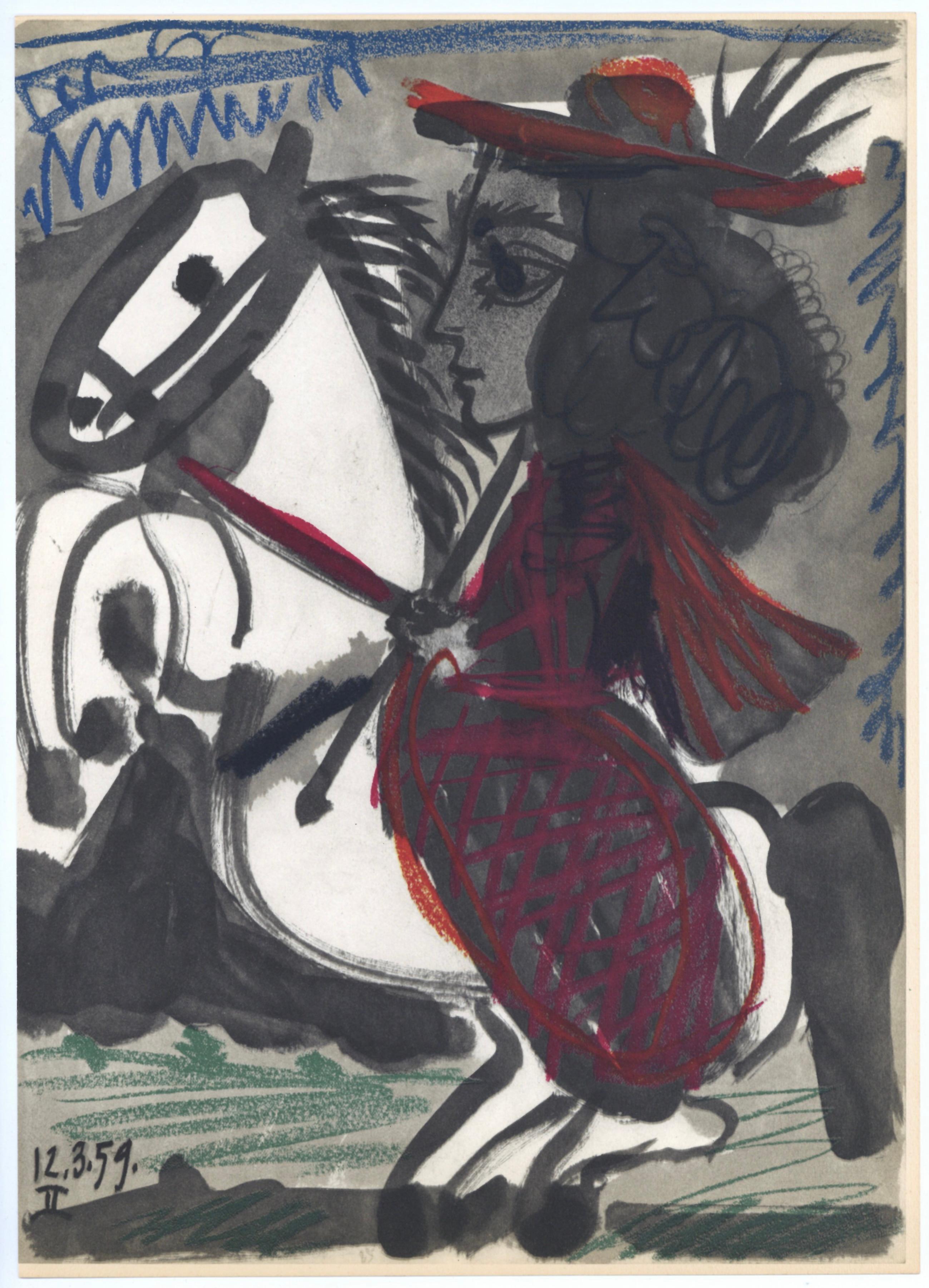 Toros y Toreros – Print von (after) Pablo Picasso