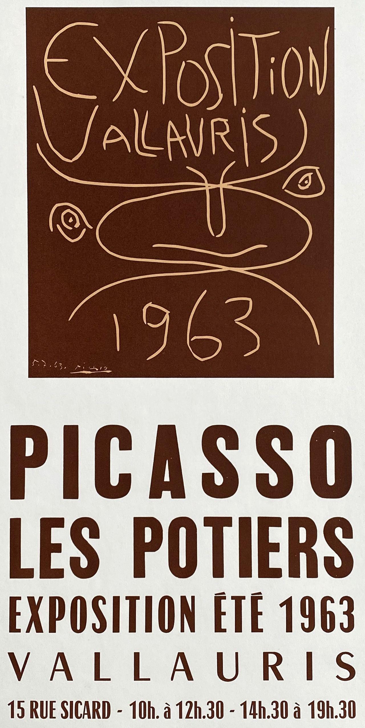 Vallauris : Les Potiers - Letterpress - 1963 - Print by (after) Pablo Picasso