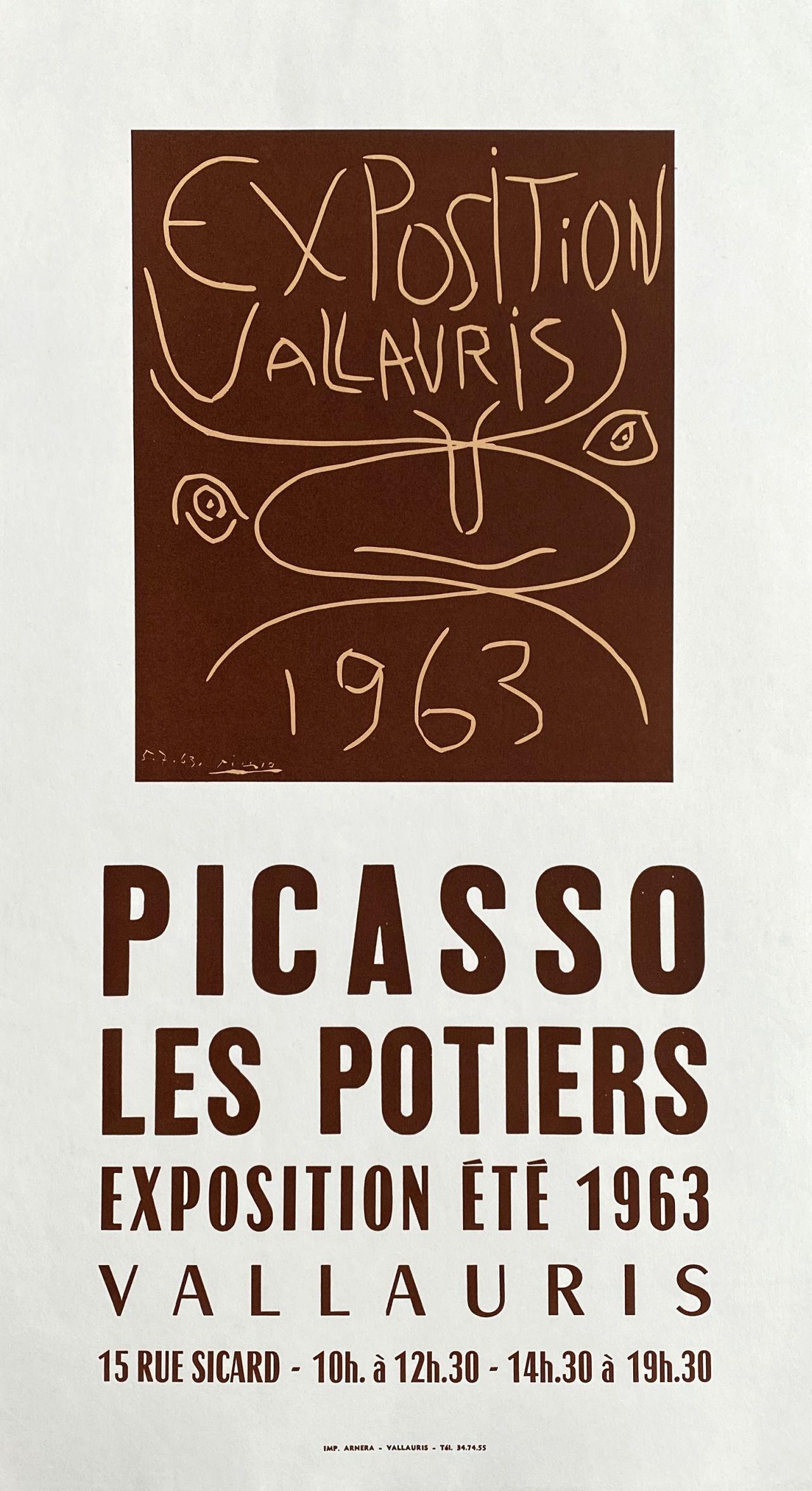 Vallauris : Les Potiers - Letterpress - 1963