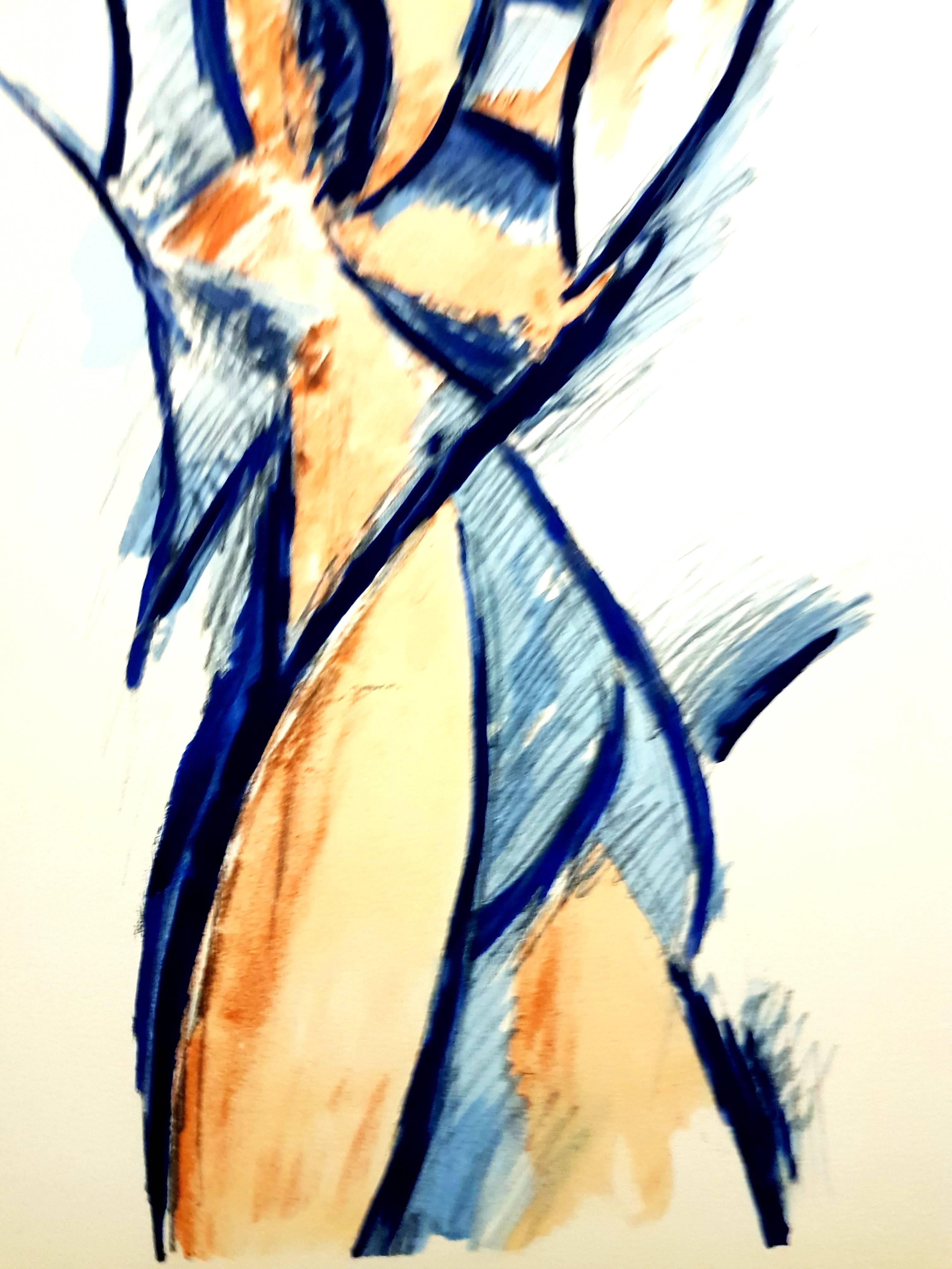 Frau – Pochoir (Moderne), Print, von (after) Pablo Picasso
