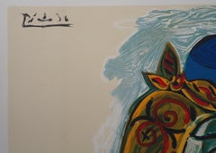 Woman with Turkish Hat - Lithograph, Mourlot 1974