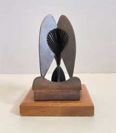 Vintage 1967 Modernist Maquette for Chicago Picasso Cubist Sculpture Head