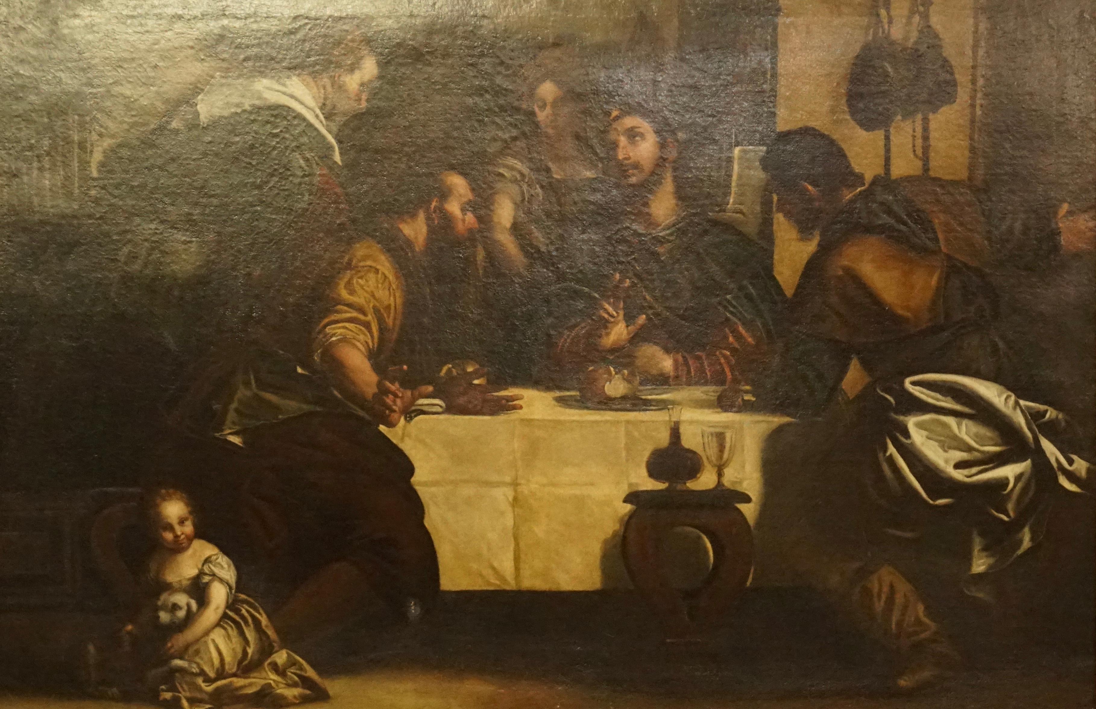 Baroque After Paolo Caliari Veronese “The Supper At Emmaus” Painting
