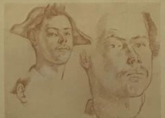Double Portrait (1906)-Offset Lithograph, edition of 1000, with COA