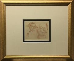 Double Portrait (1906)-Offset Lithograph, edition of 1000, with COA
