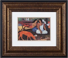 "Arearea (Joyfully), " Giclee Print after 1892 Oil Painting by Paul Gauguin