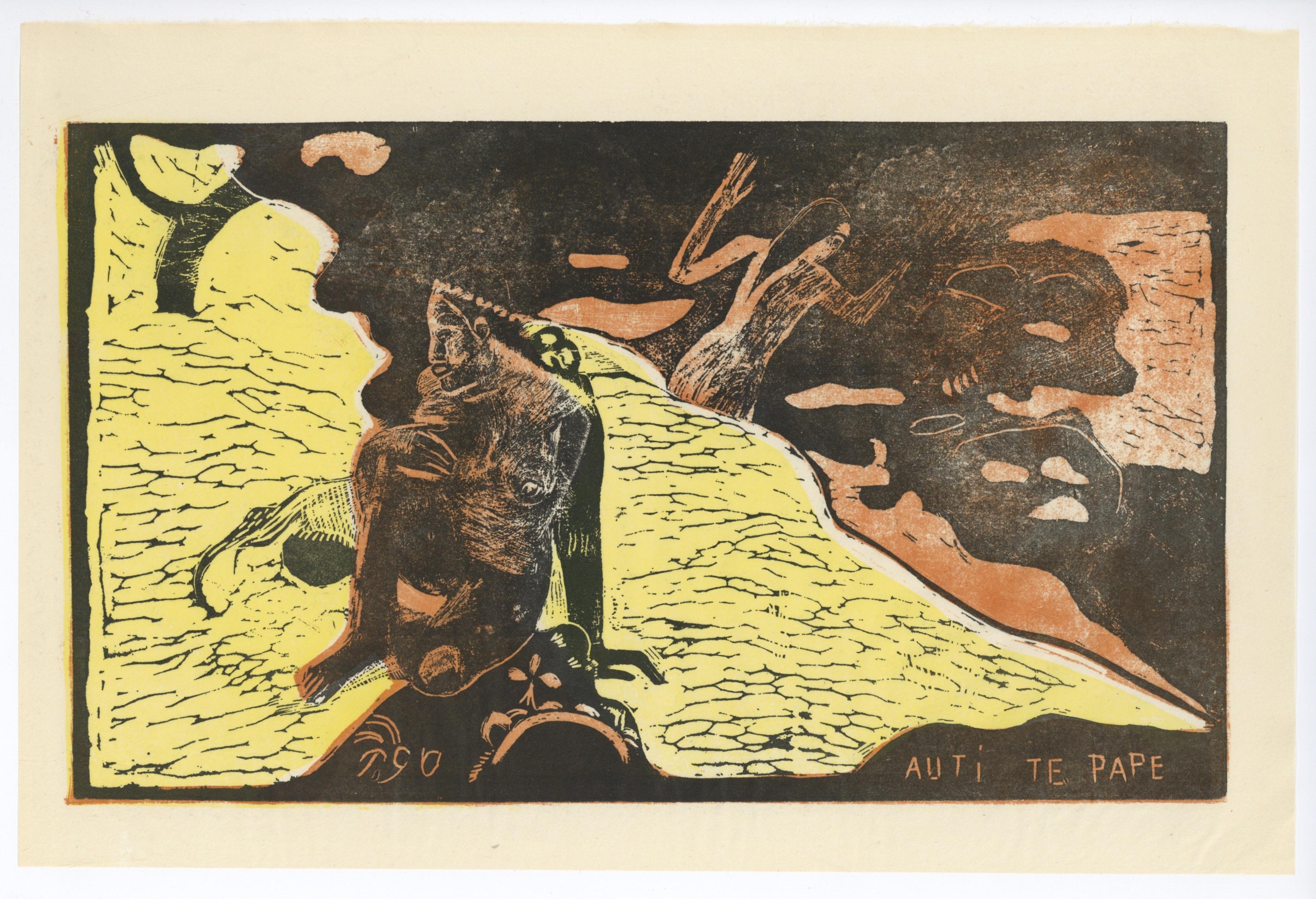 Auti Te Pape - Print by (after) Paul Gauguin