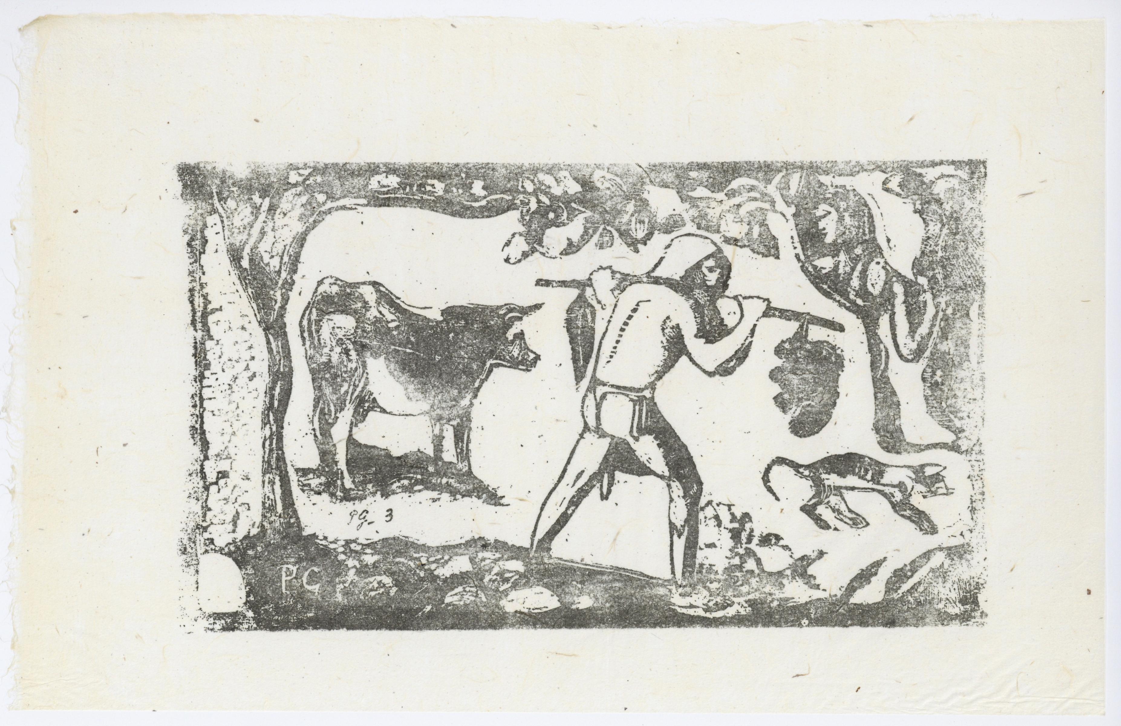 Le Porteur de Fei - Print by (after) Paul Gauguin