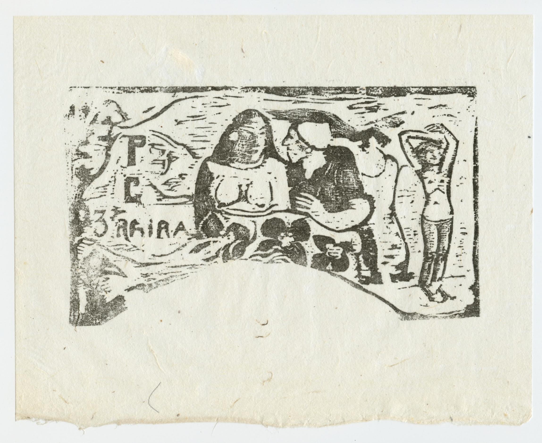 Le Sourire 1 - Print by (after) Paul Gauguin