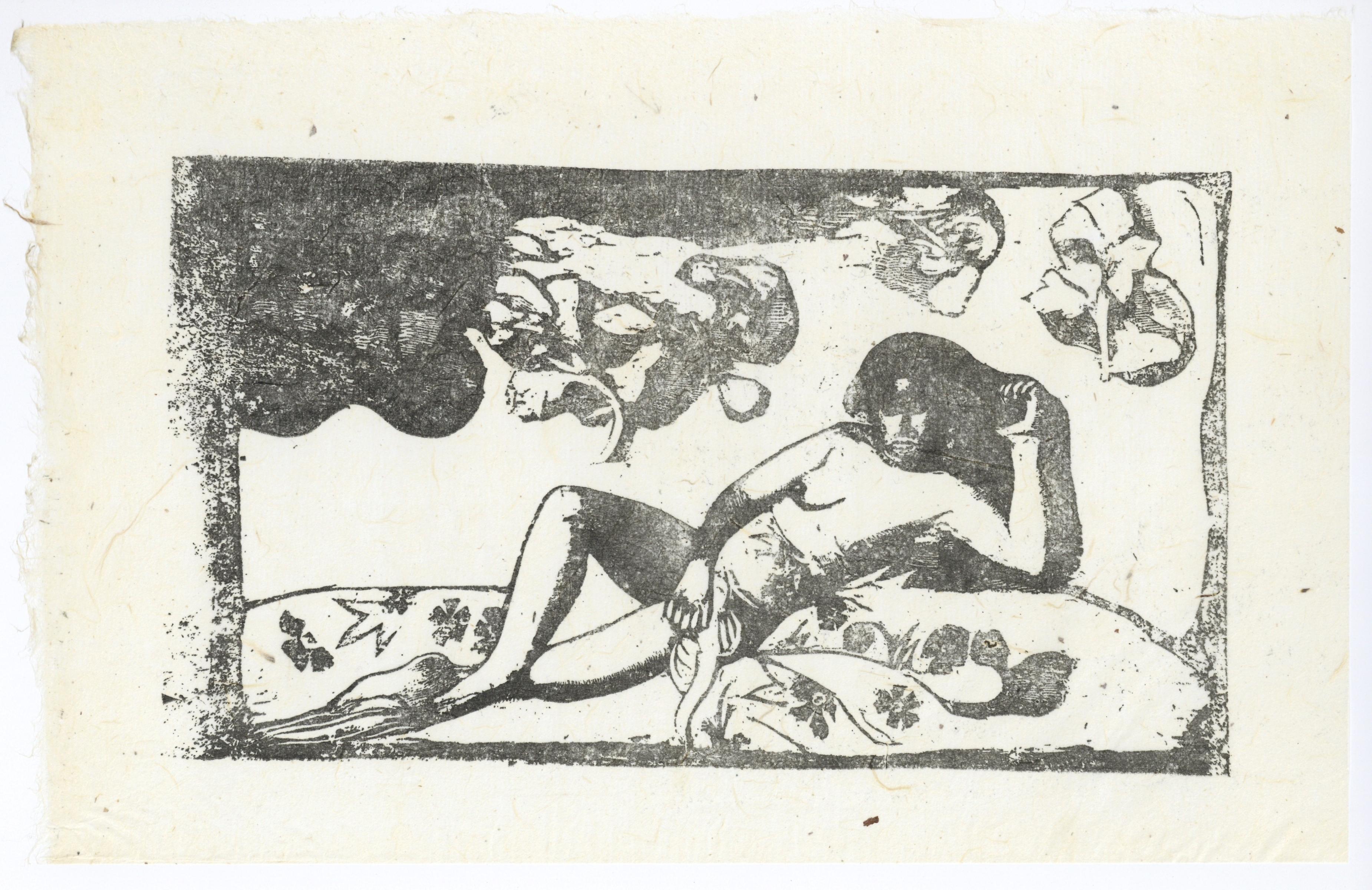 Te Arii Vahine - Print by (after) Paul Gauguin