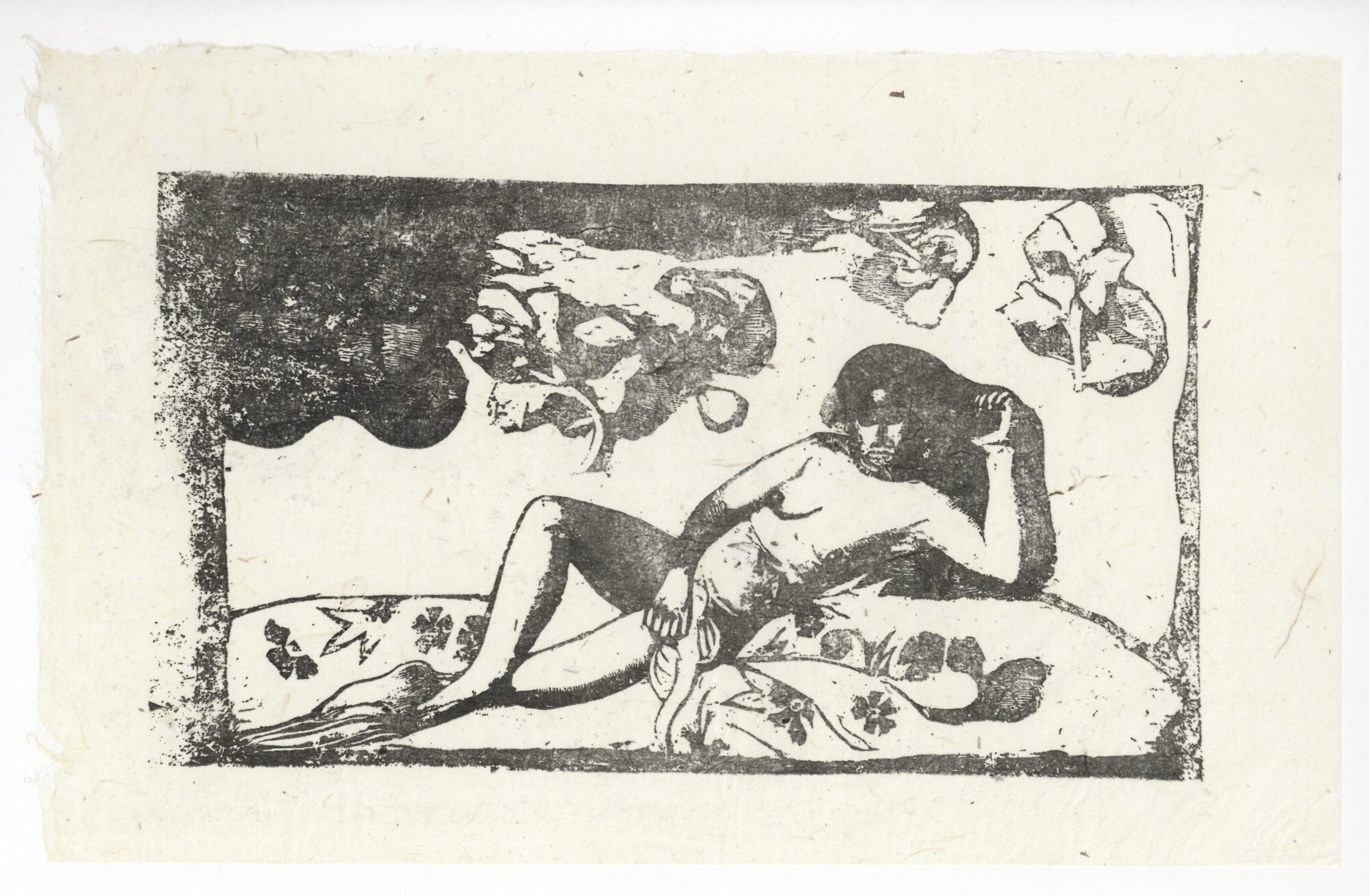 Te Arii Vahine - Print by (after) Paul Gauguin