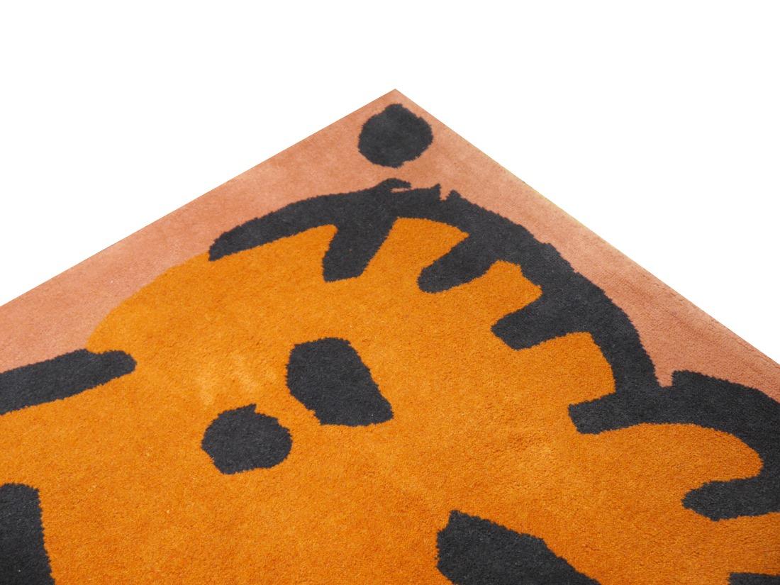 Machine-Made After Paul Klee Musiker Vintage Scandinavian Modern rug For Sale