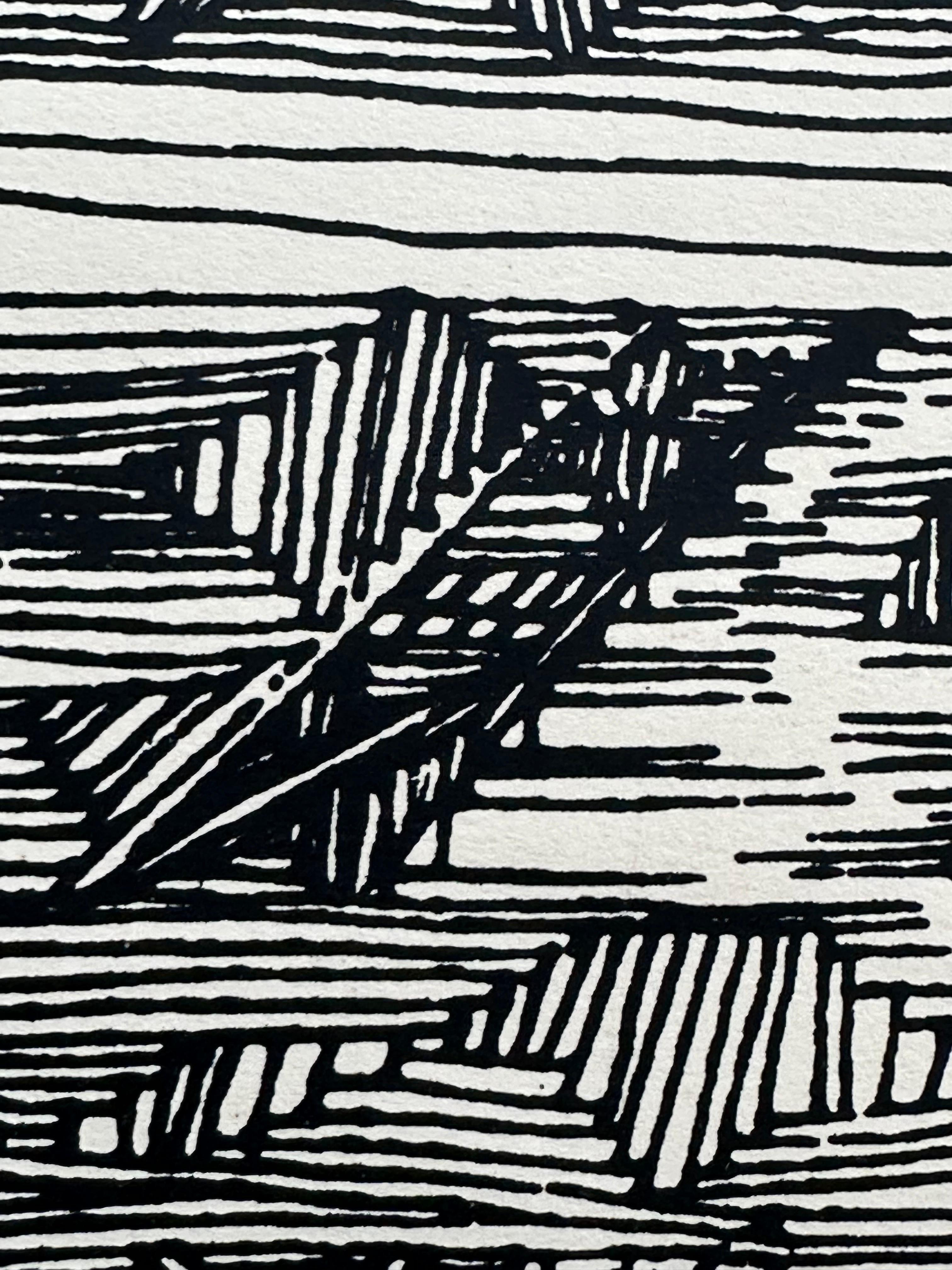 Un jardín para Orfeo - Print Abstracto de (after) Paul Klee