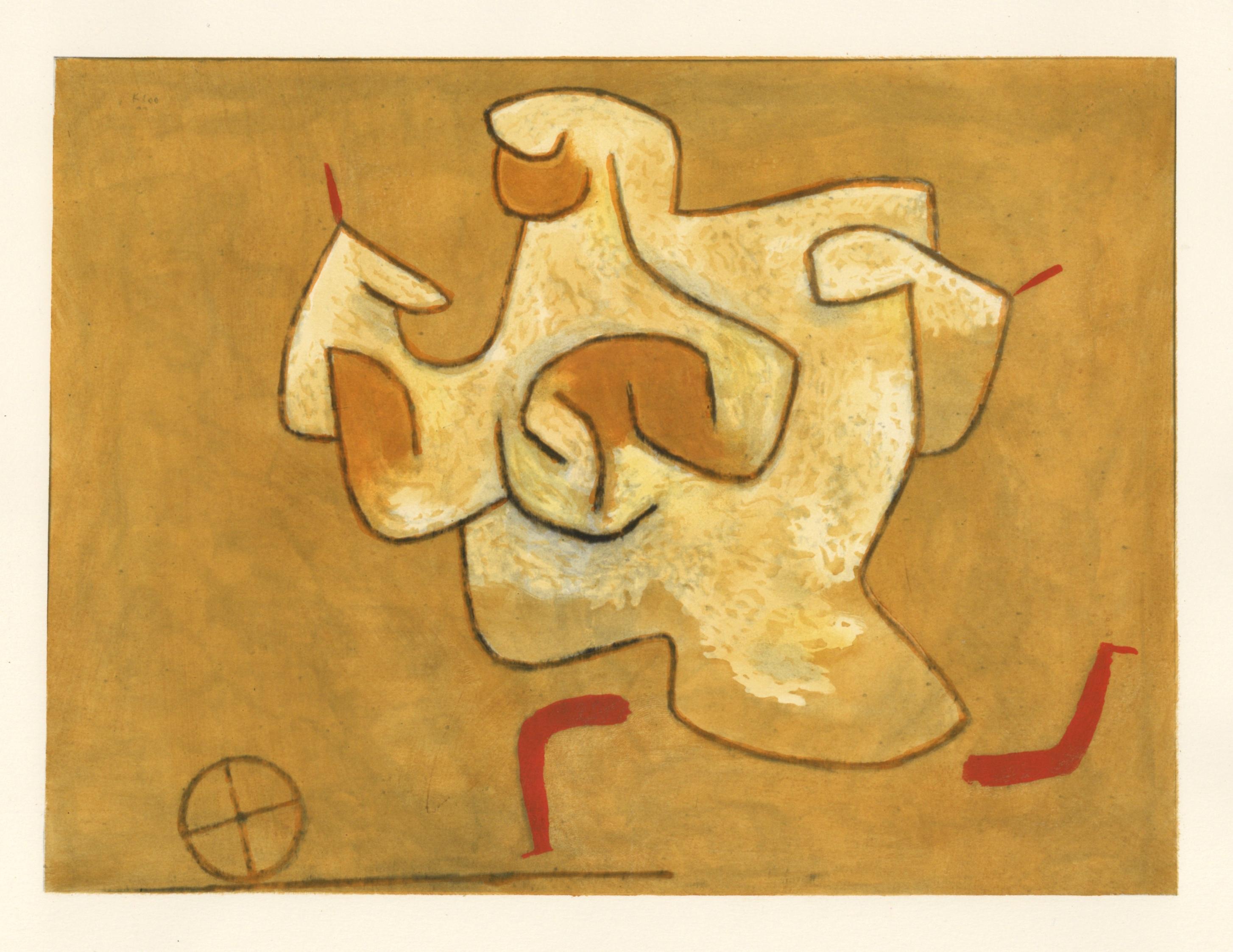 "Fame" pochoir - Print by (after) Paul Klee