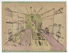 "Fantasmagorie perspective" pochoir