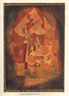 Pochoir „L'homme au poirier“