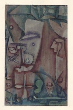 "Liberación del Alma (Abandono)" pochoir