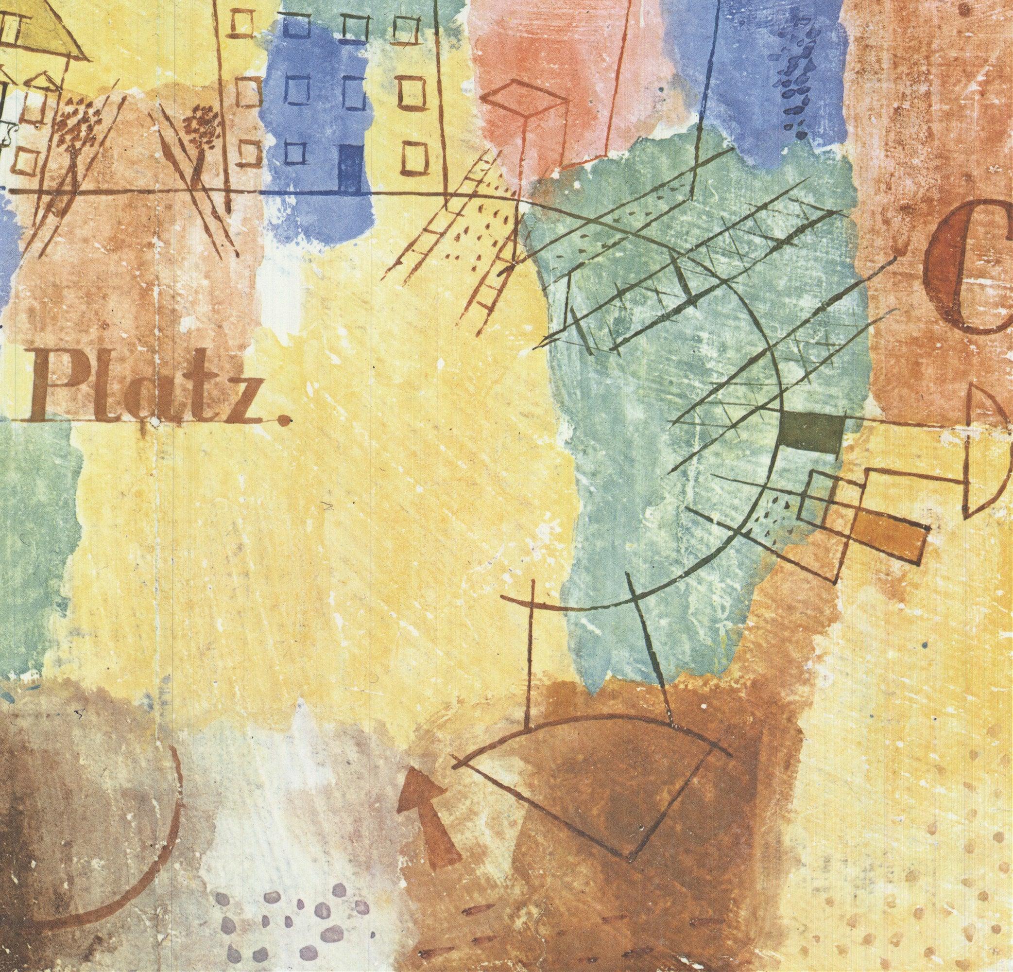 The L-Square Under Construction - Print by (after) Paul Klee