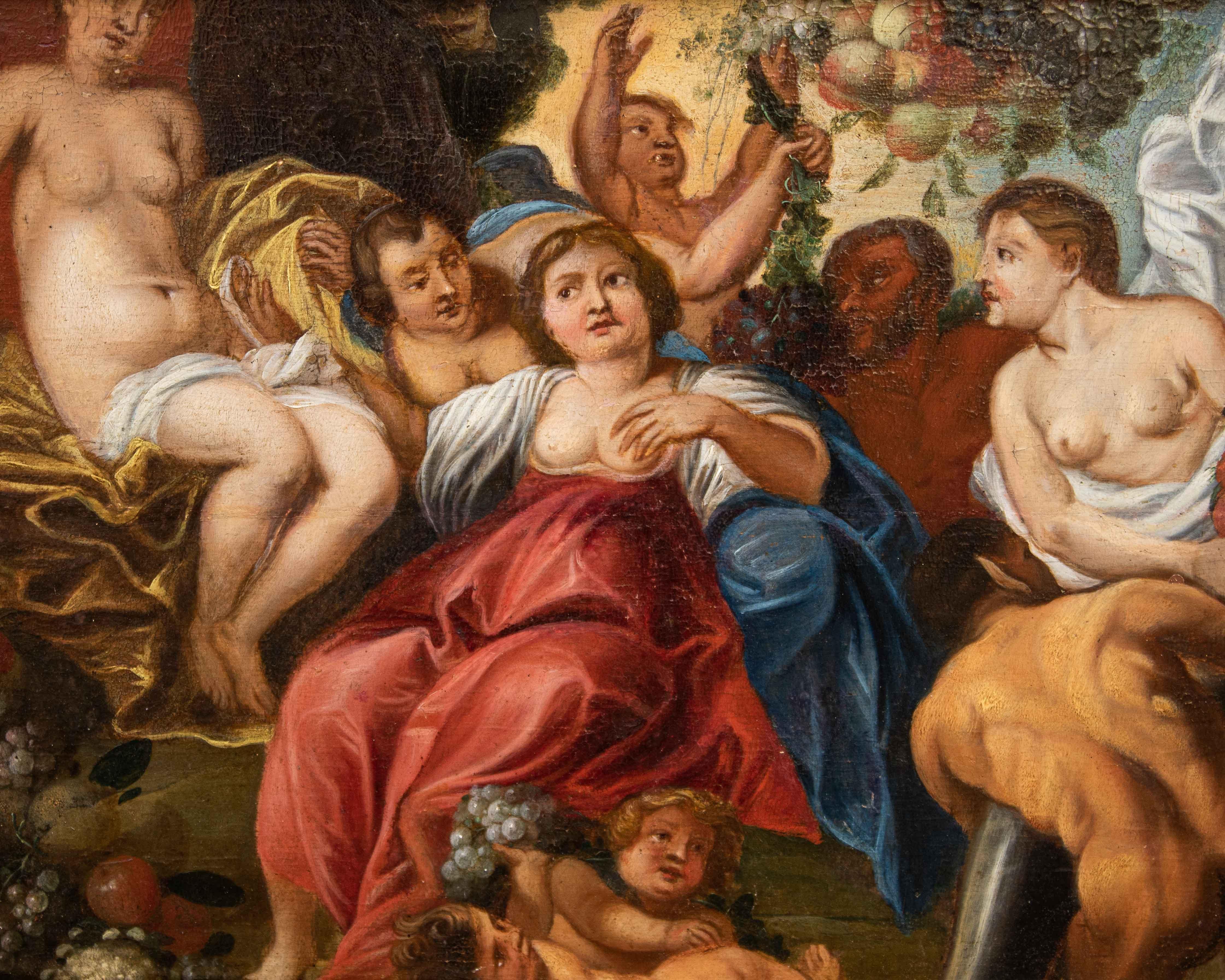 Rubensian school, 17th century

Allegory of abundance

Oil on panel, 30.5 x 45 cm

With frame 38.5 x 55 cm