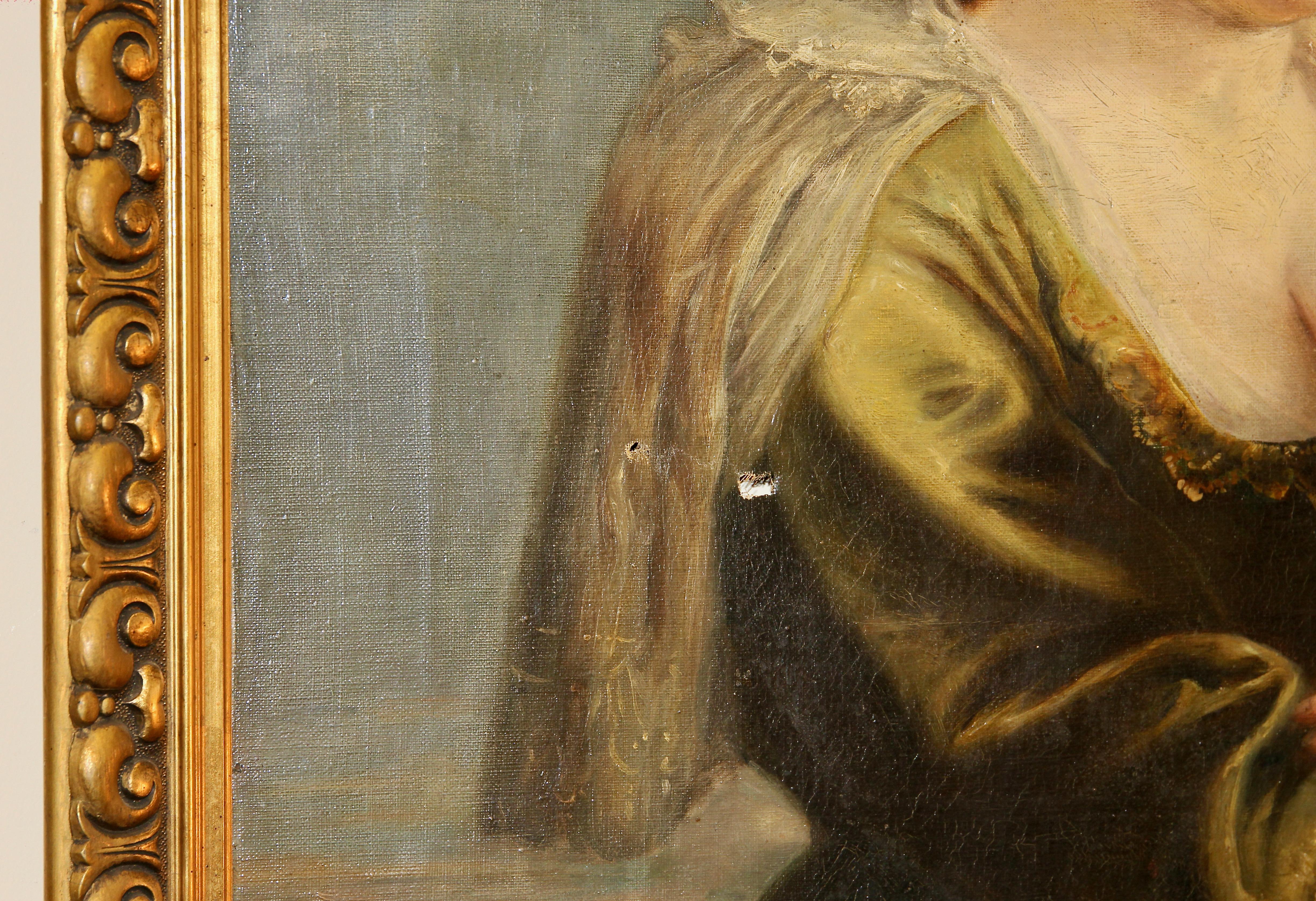 Peter Paul Rubens (Nach) – Helena Fourment mit ihrem Sohn Francis. im Angebot 3