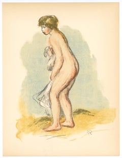 "Baigneuse debout" lithograph