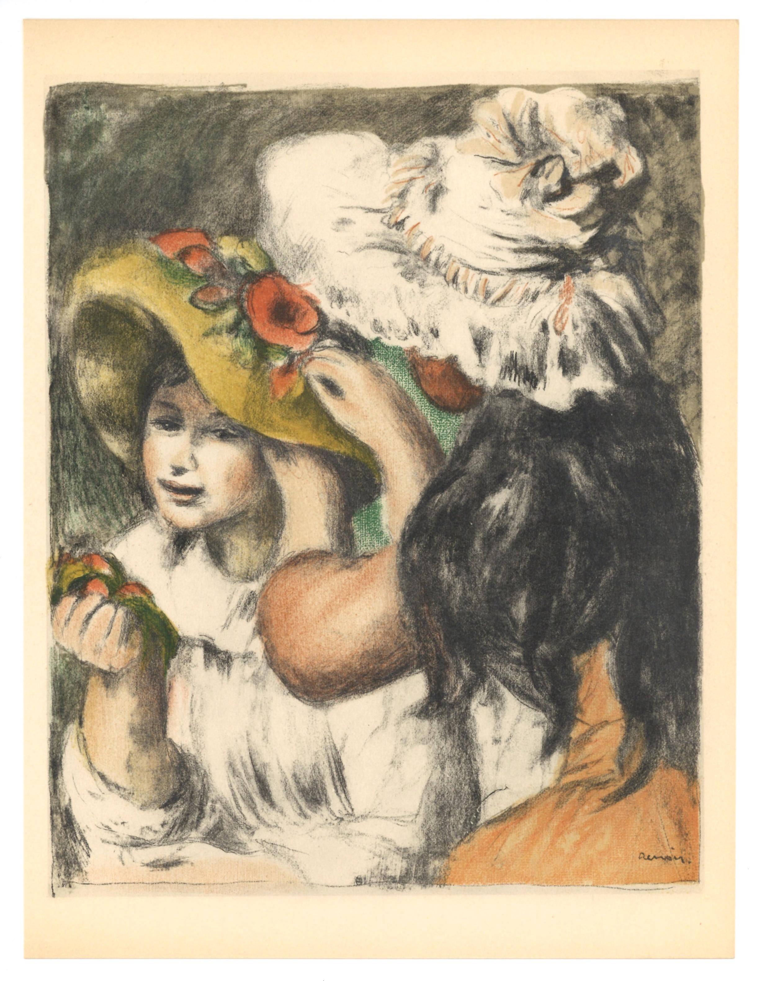 "Chapeau epingle" lithograph