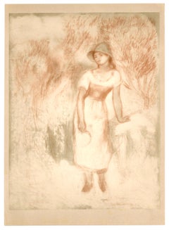 "La moissonneuse" pochoir